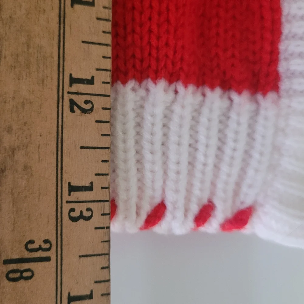 Pride N Joy Vintage Christmas Cardigan Sweater Red Size 18 Months
